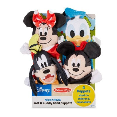  Melissa & Doug Mickey Mouse & Friends Soft & Cuddly Hand Puppets