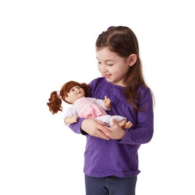 Melissa & Doug Standard Mine To Love Brianna 12" Soft Body Baby Doll