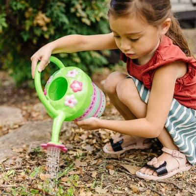  Melissa & Doug Sunny Patch Pretty Petals Flower Watering Can - Pretend Play Toy
