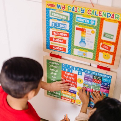  Melissa & Doug My First Daily Magnetic Calendar