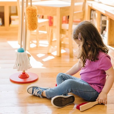  Melissa & Doug Let's Play House! Dust, Sweep & Mop 6pc Set