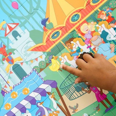  Melissa & Doug Fun At The Fair! A Day At The Fair Floor Puzzle - 48pc