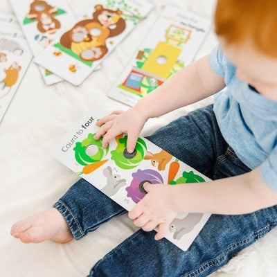  Melissa & Doug Poke-a-Dot Numbers Learning Cards
