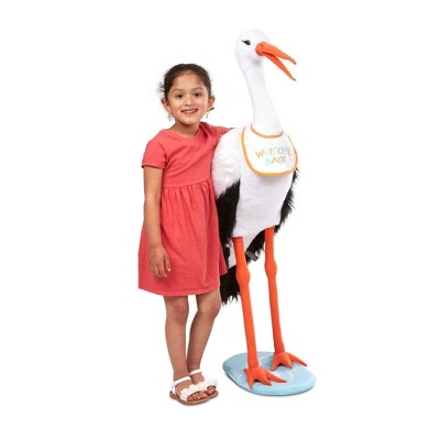  Melissa & Doug Stork 3' Stuffed Animal
