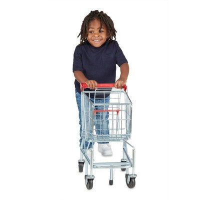  Melissa & Doug Toy Shopping Cart With Sturdy Metal Frame