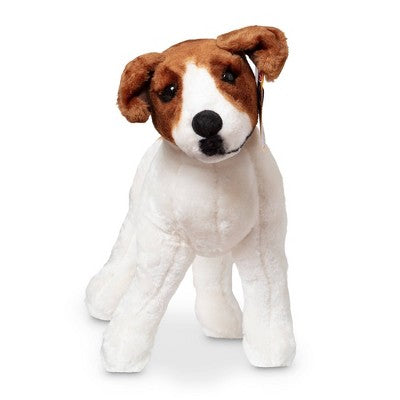  Melissa & Doug Giant Jack Russell Terrier - Lifelike Stuffed Animal Dog (over 12 Inches Tall)