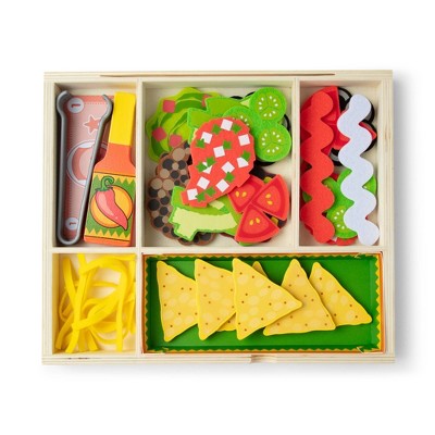  Melissa & Doug Nachos Wooden Play Food Set