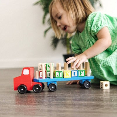  Melissa & Doug Alphabet Truck