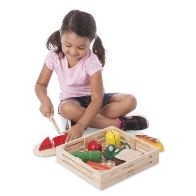  Melissa & Doug Cutting Food - Play Food Set