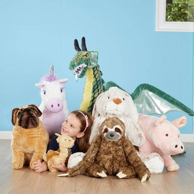  Melissa & Doug Giant Burrow Bunny 21" Stuffed Animal