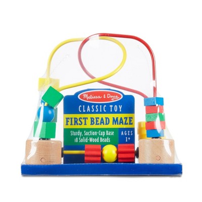  Melissa & Doug First Bead Maze - Wooden Educational Toy
