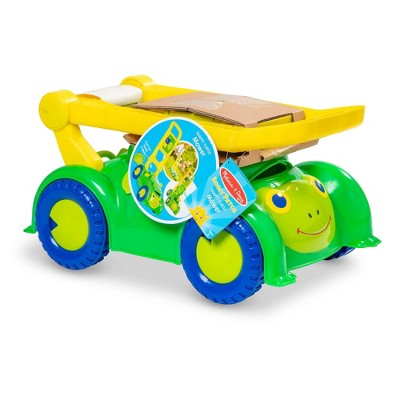  Melissa & Doug Sunny Patch Snappy Turtle Lawn Mower - Pretend Play Toy For Kids