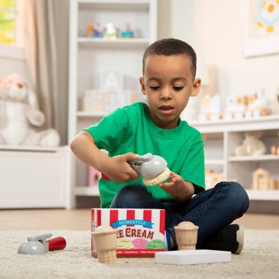  Melissa & Doug Scoop And Stack Ice Cream Cone Magnetic Pretend Play Set