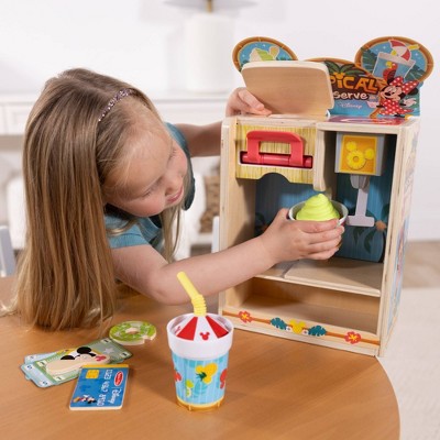  Melissa & Doug Disney Tropical Soft Serve Ice Cream Wooden Play Food Set - 23pc