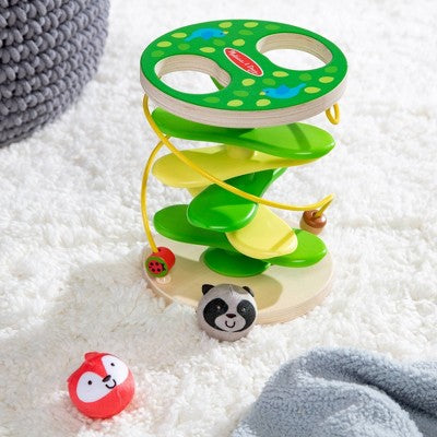  Melissa & Doug Rollables Treehouse Twirl Infant And Toddler Toy (3pc)