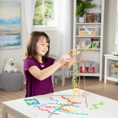  Melissa & Doug Suspend Junior Family Game - 31pc: Educational Board Game For Problem Solving, 1+ Players, Ages 4+