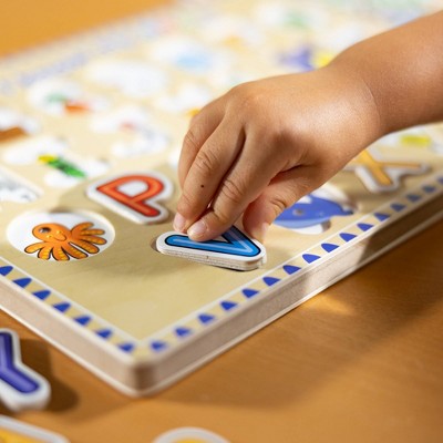  Melissa & Doug Alphabet Sound Puzzle - 26 Pc