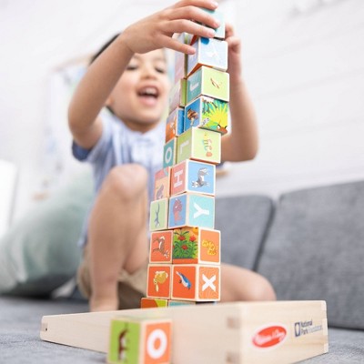  Melissa & Doug National Parks Alphabet & Animals 24pc Cube Puzzle (Everglades, Arches, Yellowstone)