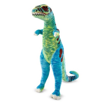  Melissa & Doug Jumbo T-Rex Dinosaur - Lifelike Stuffed Animal (over 4 Feet Tall)