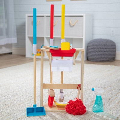  Melissa & Doug Deluxe Sparkle & Shine Cleaning Play Set (11pc)