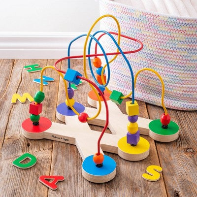  Melissa & Doug Classic Bead Maze - Wooden Educational Toy