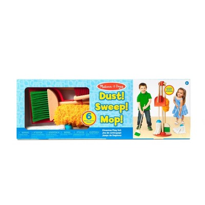 Melissa & Doug Let's Play House! Dust, Sweep & Mop 6pc Set