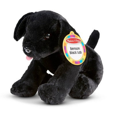  Melissa & Doug Benson Black Lab - Stuffed Animal Puppy Dog
