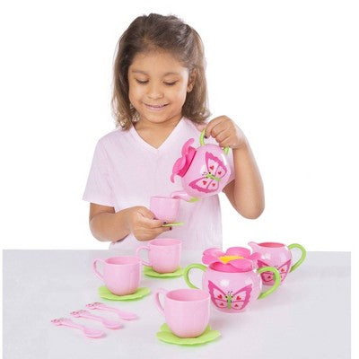  Melissa & Doug Sunny Patch Bella Butterfly Tea Set - Play Food Accessories