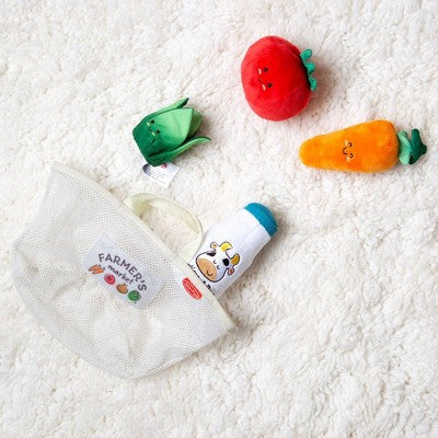  Melissa & Doug Multi-Sensory Market Basket Fill & Spill Infant Toy