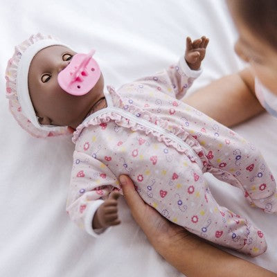  Melissa & Doug Mine To Love 12" Baby Doll -Gabrielle With Romper And Hat