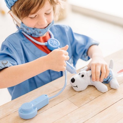  Melissa & Doug Veterinarian Role Play Costume Dress-Up 9pc Set