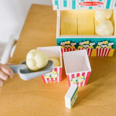  Melissa & Doug Fun At The Fair! Wooden Popcorn Popping Play Food Set