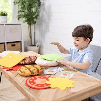  Melissa & Doug Burger Matching, Catching, And Stacking Games