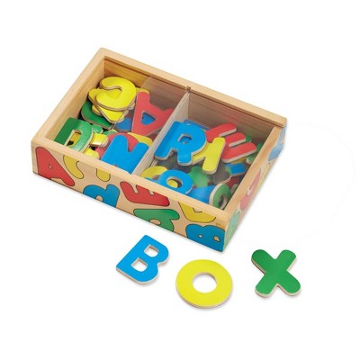  Melissa & Doug Magnetic Wooden Alphabet