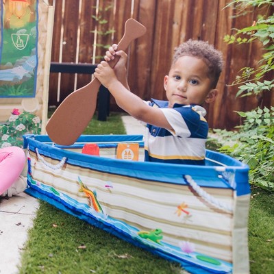  Melissa & Doug Let's Explore Park Ranger Cabin And Boat
