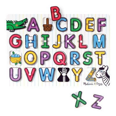  Melissa & Doug Peg Puzzle Set - 6 Puzzles