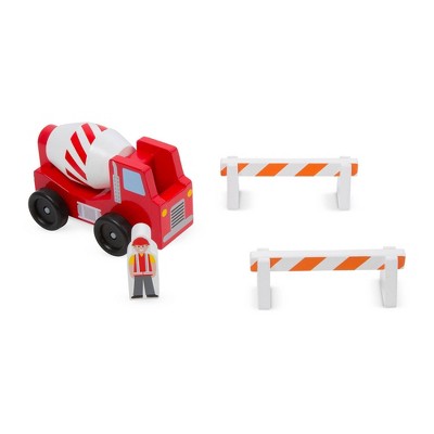  Melissa & Doug Construction Vehicle Wooden Play Set (8pc)