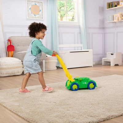 Melissa & Doug Sunny Patch Snappy Turtle Lawn Mower - Pretend Play Toy For Kids