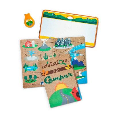  Melissa & Doug Let's Explore Camper Tent Play Set