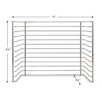  Melissa & Doug Puzzle Storage Rack - Wire Rack Holds 12 Puzzles: Educational Fine Motor Metal Organizer