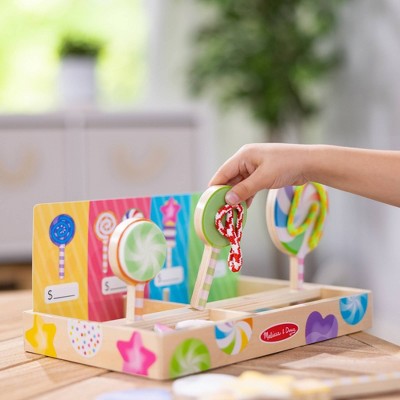  Melissa & Doug Wooden Lollipop Play Set
