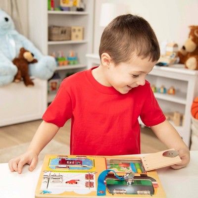  Melissa & Doug Locks & Latches Board