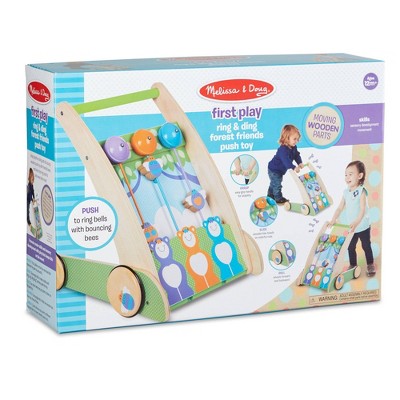  Melissa & Doug First Play Ring & Ding Forest Friends Push Toy
