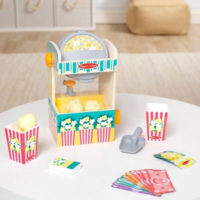  Melissa & Doug Fun At The Fair! Wooden Popcorn Popping Play Food Set