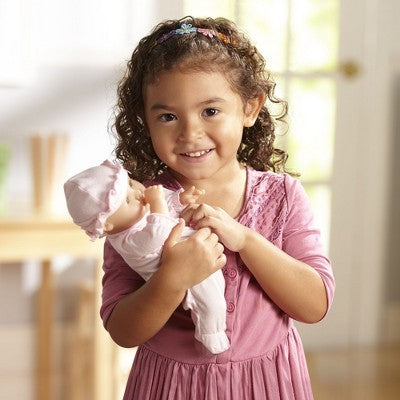  Melissa & Doug Mine To Love Jenna 12" Soft Body Baby Doll