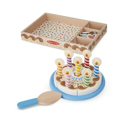  Melissa & Doug Wooden Birthday Cake