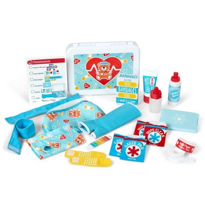  Melissa & Doug Get Well First Aid Kit Play Set