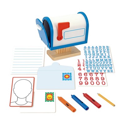  Melissa & Doug My Own Wooden Mailbox Activity Set And Educational Toy