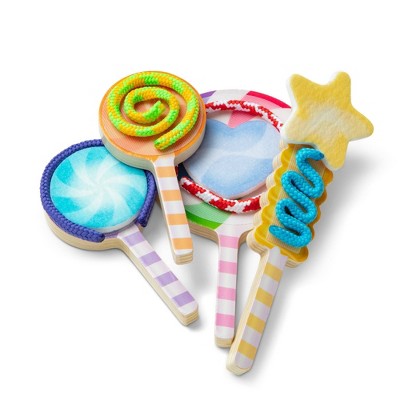  Melissa & Doug Wooden Lollipop Play Set
