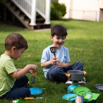  Melissa & Doug Let's Explore Outdoor Cooking Play Set - 27pc